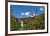 Tumalo Falls, a 97-foot waterfall on Tumalo Creek, in the Cascade Range west of Bend, Oregon, Unite-Martin Child-Framed Photographic Print