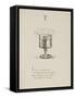 Tumbler Illustrations and Verse From Nonsense Alphabets by Edward Lear.-Edward Lear-Framed Stretched Canvas