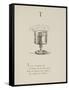 Tumbler Illustrations and Verse From Nonsense Alphabets by Edward Lear.-Edward Lear-Framed Stretched Canvas