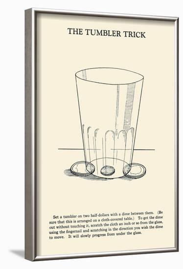 Tumbler Trick-null-Framed Art Print