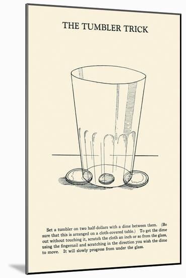 Tumbler Trick-null-Mounted Art Print