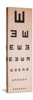 Tumbling E Eye Chart-Science Source-Stretched Canvas