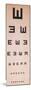 Tumbling E Eye Chart-Science Source-Mounted Premium Giclee Print