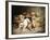 Tumbling Retriever Puppies-Frederico Olaria-Framed Giclee Print