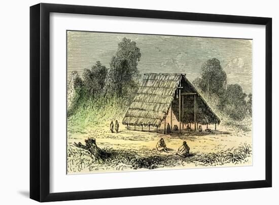 Tumbuya 1869 Peru-null-Framed Giclee Print