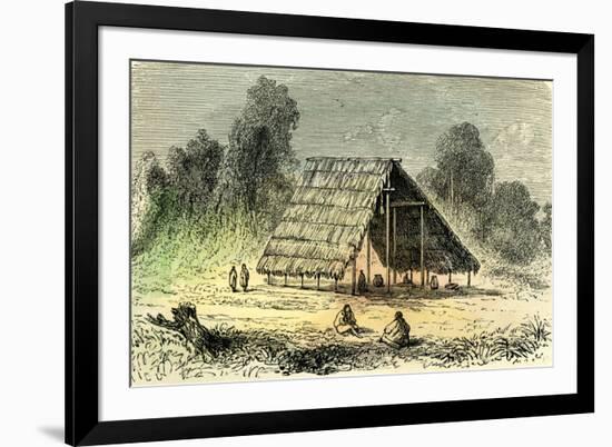 Tumbuya 1869 Peru-null-Framed Giclee Print