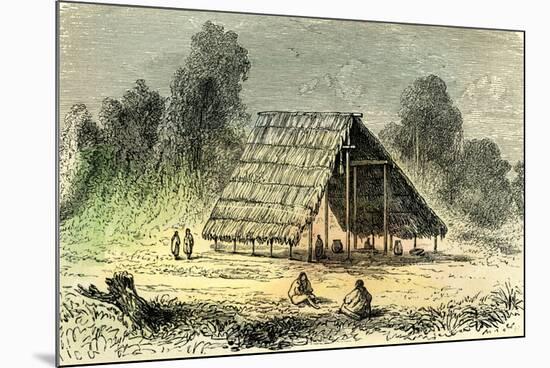 Tumbuya 1869 Peru-null-Mounted Giclee Print