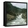 Tummel (Scotland), the Waterfalls-Leon, Levy et Fils-Framed Stretched Canvas