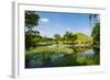 Tumuli Park with its Tombs from the Shilla Monarchs-Michael-Framed Photographic Print