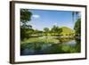 Tumuli Park with its Tombs from the Shilla Monarchs-Michael-Framed Photographic Print