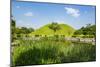 Tumuli Park with its Tombs from the Shilla Monarchs-Michael-Mounted Photographic Print