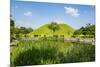 Tumuli Park with its Tombs from the Shilla Monarchs-Michael-Mounted Photographic Print