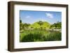 Tumuli Park with its Tombs from the Shilla Monarchs-Michael-Framed Photographic Print