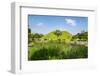 Tumuli Park with its Tombs from the Shilla Monarchs-Michael-Framed Photographic Print