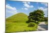 Tumuli Park with its Tombs from the Shilla Monarchs-Michael Runkel-Mounted Photographic Print