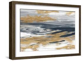 Tumultuous Navy-Susan Jill-Framed Art Print