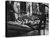 Tuna Being Unloaded from Boats at Van Camp Tuna Co. Cannery in American Samoa-Carl Mydans-Stretched Canvas