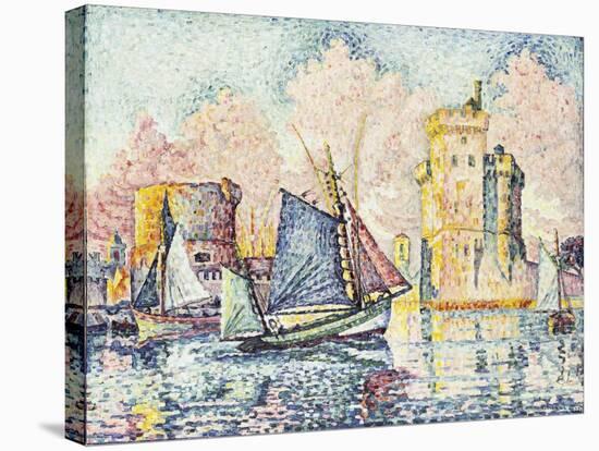 Tuna Boat Entering the Port of La Rochelle-Paul Signac-Stretched Canvas