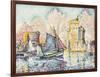 Tuna Boat Entering the Port of La Rochelle-Paul Signac-Framed Giclee Print