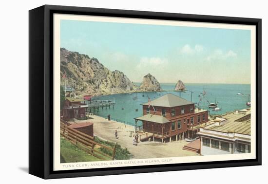 Tuna Club, Avalon, Santa Catalina Island-null-Framed Stretched Canvas