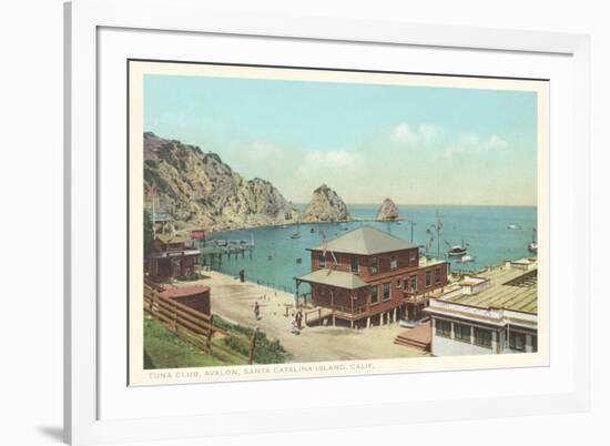 Tuna Club, Avalon, Santa Catalina Island-null-Framed Art Print