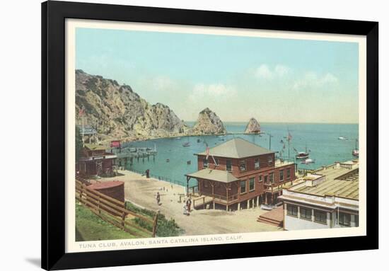 Tuna Club, Avalon, Santa Catalina Island-null-Framed Art Print