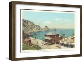 Tuna Club, Avalon, Santa Catalina Island-null-Framed Art Print