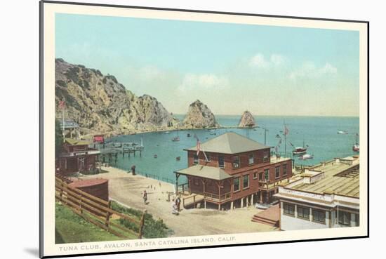 Tuna Club, Avalon, Santa Catalina Island-null-Mounted Art Print