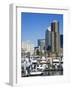 Tuna Harbor and Skyline, San Diego, California, United States of America, North America-Richard Cummins-Framed Photographic Print