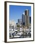 Tuna Harbor and Skyline, San Diego, California, United States of America, North America-Richard Cummins-Framed Photographic Print