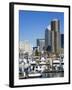 Tuna Harbor and Skyline, San Diego, California, United States of America, North America-Richard Cummins-Framed Photographic Print