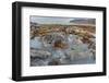 Tundra near glacier Eqip (Eqip Sermia) in western Greenland, Denmark-Martin Zwick-Framed Photographic Print