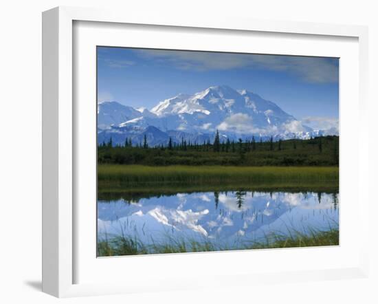 Tundra Ponds, Mt. Mckinley, AK-Frank Staub-Framed Premium Photographic Print