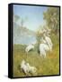 Tune for the Lambs-John Collier-Framed Stretched Canvas