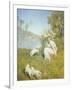 Tune for the Lambs-John Collier-Framed Giclee Print