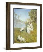 Tune for the Lambs-John Collier-Framed Giclee Print