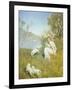 Tune for the Lambs-John Collier-Framed Giclee Print