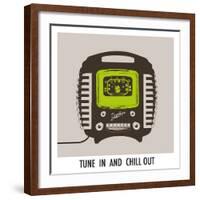 Tune In and Chill Out-Ben James-Framed Giclee Print