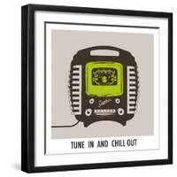 Tune In and Chill Out-Ben James-Framed Giclee Print