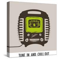 Tune In and Chill Out-Ben James-Stretched Canvas