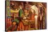 Tune of the Seven Towers-Dante Gabriel Rossetti-Stretched Canvas