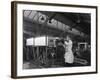 Tungsten Carbide Furnace Being Loaded, Edgar Allen Steel Co, Sheffield, South Yorkshire, 1962-Michael Walters-Framed Photographic Print