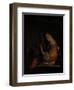 Tuning the Lute-Frans Van Mieris-Framed Art Print