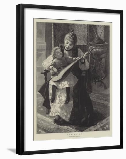 Tuning Up-Amedee Forestier-Framed Giclee Print