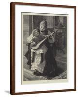 Tuning Up-Amedee Forestier-Framed Giclee Print