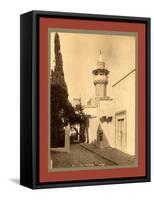 Tunis, a Mosque, Tunisia-Etienne & Louis Antonin Neurdein-Framed Stretched Canvas