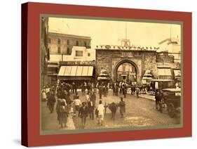 Tunis, La Porte De France, Tunisia-Etienne & Louis Antonin Neurdein-Stretched Canvas