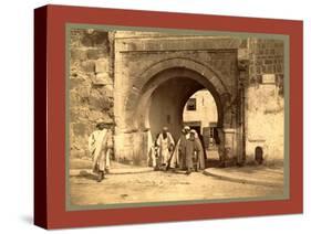 Tunis, La Porte De La Folle, Bab Menara, Tunisia-Etienne & Louis Antonin Neurdein-Stretched Canvas