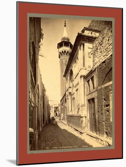 Tunis Mosque Sidi Ben Arous, Tunisia-Etienne & Louis Antonin Neurdein-Mounted Giclee Print