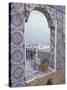 Tunis Ornate tiles on rooftop, Tunisia-Alan Klehr-Stretched Canvas